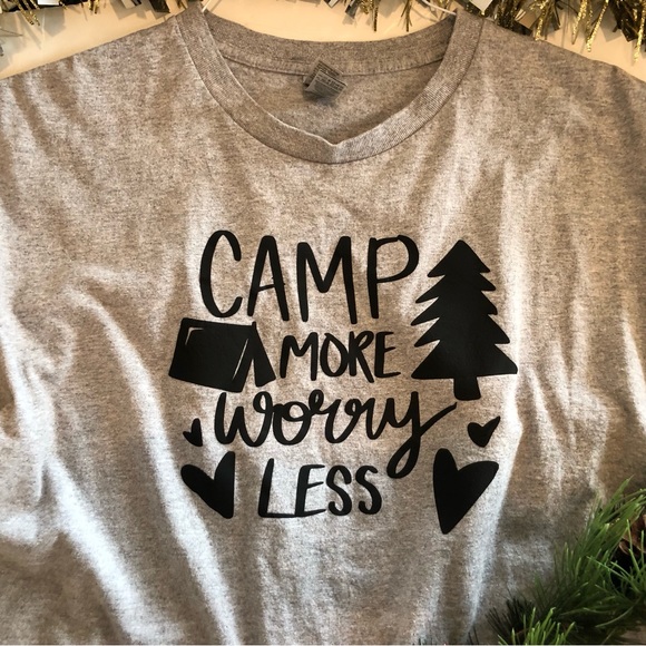 Worry less camp more T-shirt - Picture 3 of 3